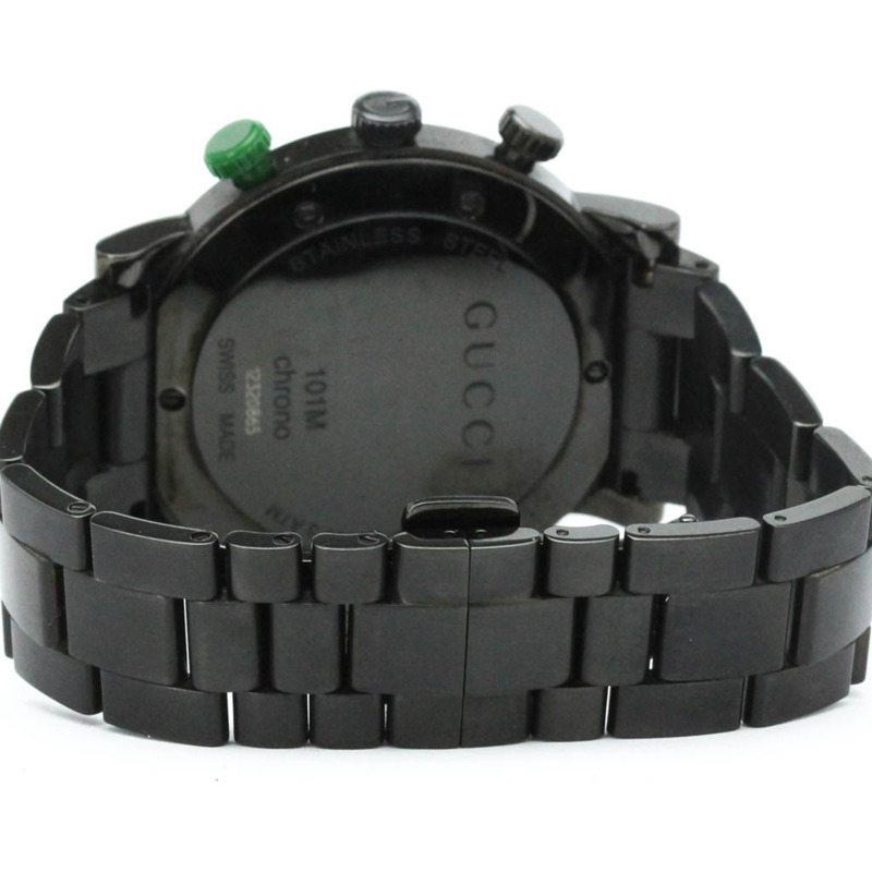 GUCCI G-Chrono 不鏽鋼石英男士腕錶 YA101331-4