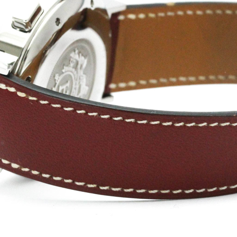 愛馬仕 Nomade 計時碼錶 精鋼自動石英男士腕錶 NO1.910 拋光-2