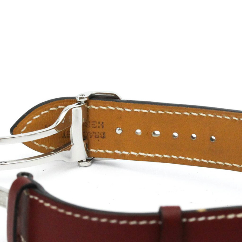 愛馬仕 Nomade 計時碼錶 精鋼自動石英男士腕錶 NO1.910 拋光-7