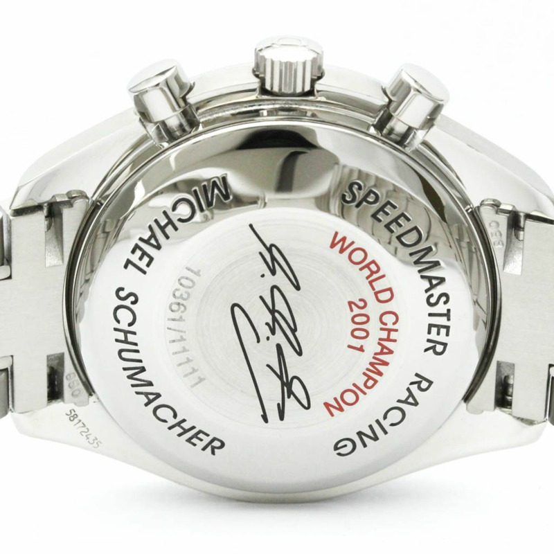 歐米茄超霸系列賽車邁克爾舒馬克腕錶 3519.50 拋光款-5