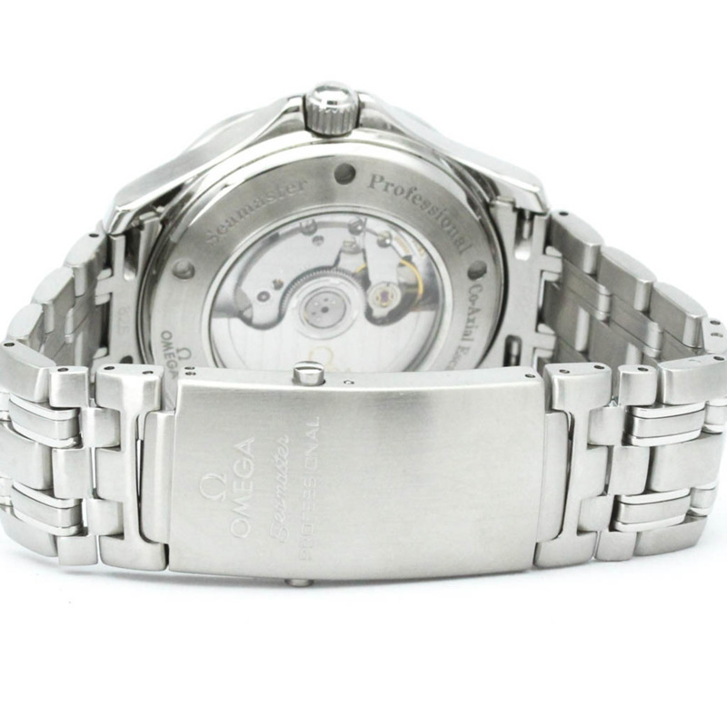 歐米茄海馬系列GMT同軸自動男士腕錶2535.80拋光款-4