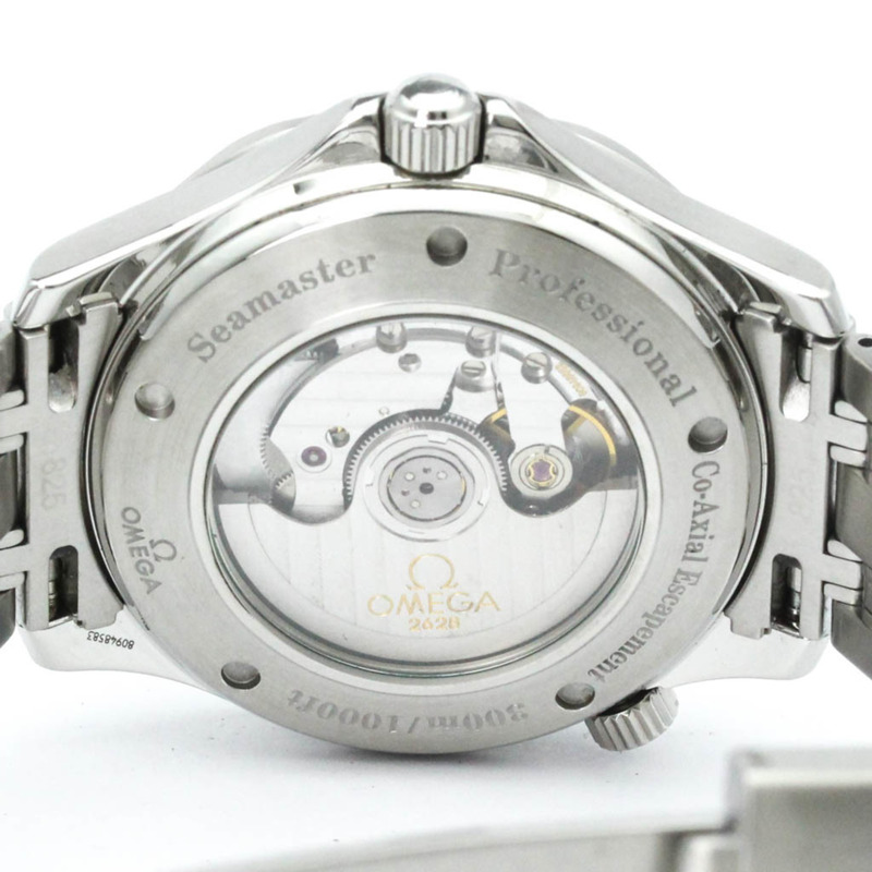 歐米茄海馬系列GMT同軸自動男士腕錶2535.80拋光款-5