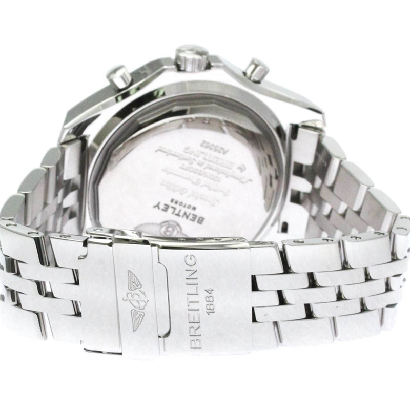 百年靈賓利汽車精鋼自動男士腕錶 A25362 拋光-4