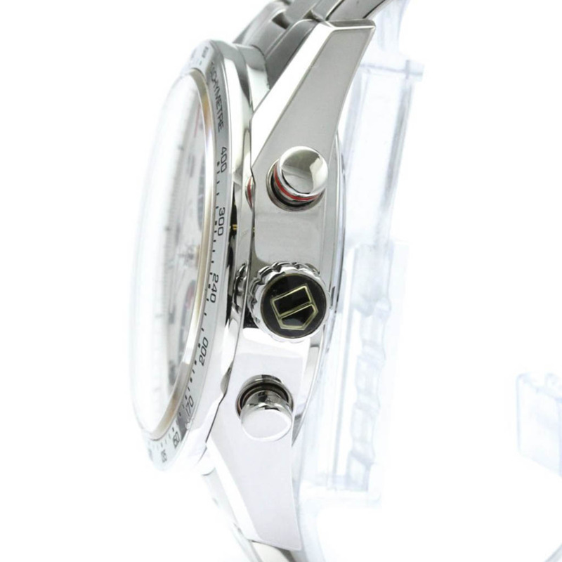 TAG HEUER 豪雅卡萊拉 Calibre 16 計時碼錶 鋼錶 CV2A11 拋光-3