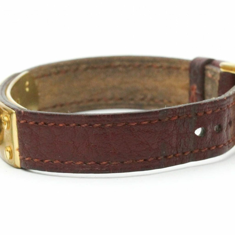 愛馬仕 Kelly 女士腕錶，鍍金皮革錶帶，石英機芯-2