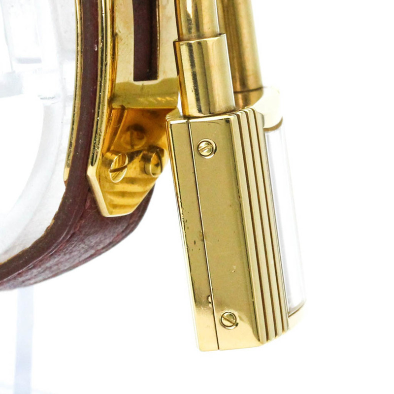 愛馬仕 Kelly 女士腕錶，鍍金皮革錶帶，石英機芯-7