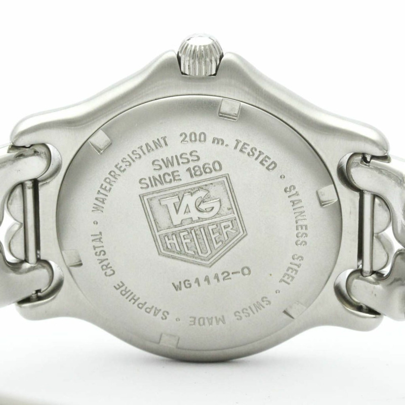 TAG HEUER Sel Professional 200米精鋼石英男錶 WG1112 拋光款-5