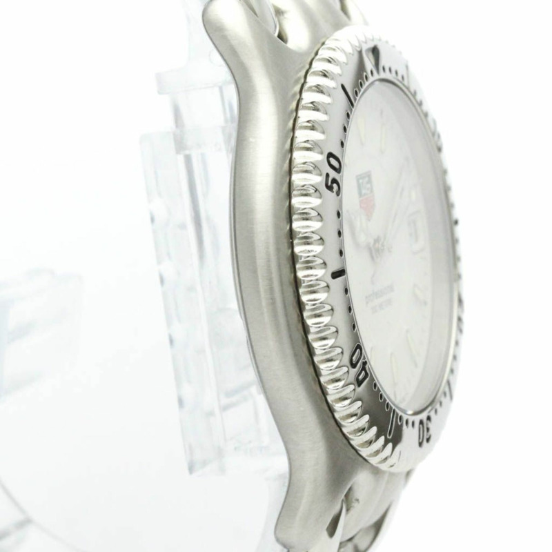 TAG HEUER Sel Professional 200米精鋼石英男錶 WG1112 拋光款-7