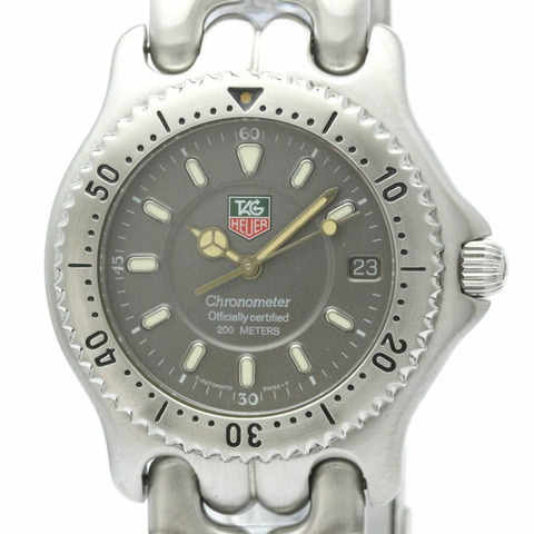 TAG HEUER 豪雅 Sel 200公尺天文台認證自動男士腕錶 S89.206 拋光款