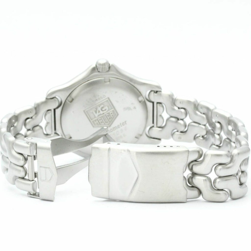 TAG HEUER 豪雅 Sel 200公尺天文台認證自動男士腕錶 S89.206 拋光款-4