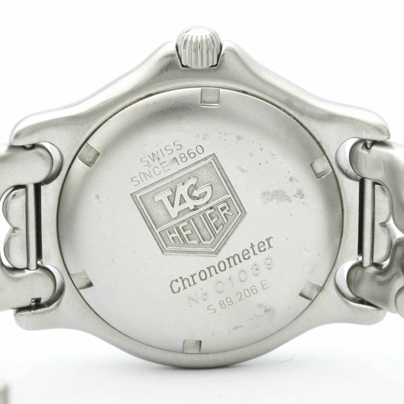 TAG HEUER 豪雅 Sel 200公尺天文台認證自動男士腕錶 S89.206 拋光款-5