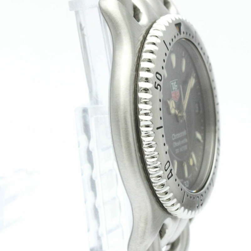 TAG HEUER 豪雅 Sel 200公尺天文台認證自動男士腕錶 S89.206 拋光款-7