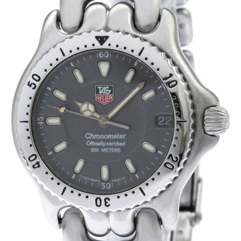 TAG HEUER 豪雅 Sel Chronometer 200公尺自動男士腕錶 S89.213 拋光-0