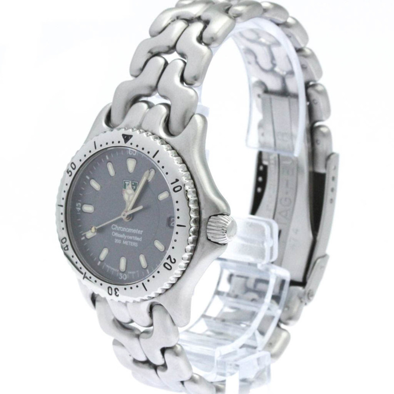 TAG HEUER 豪雅 Sel Chronometer 200公尺自動男士腕錶 S89.213 拋光-1