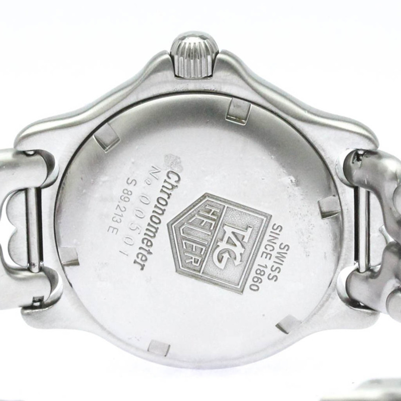 TAG HEUER 豪雅 Sel Chronometer 200公尺自動男士腕錶 S89.213 拋光-5