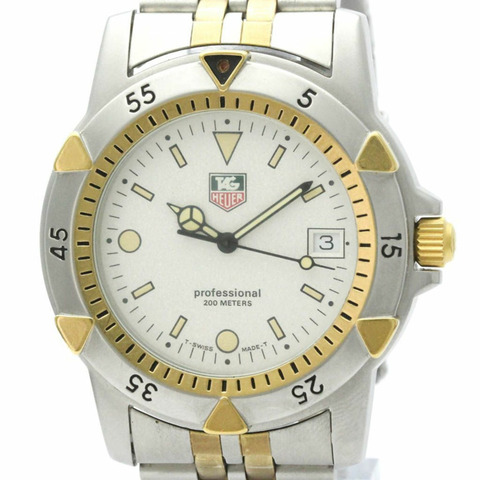 TAG HEUER 豪雅 1500 專業鍍金精鋼石英男錶 955.706G