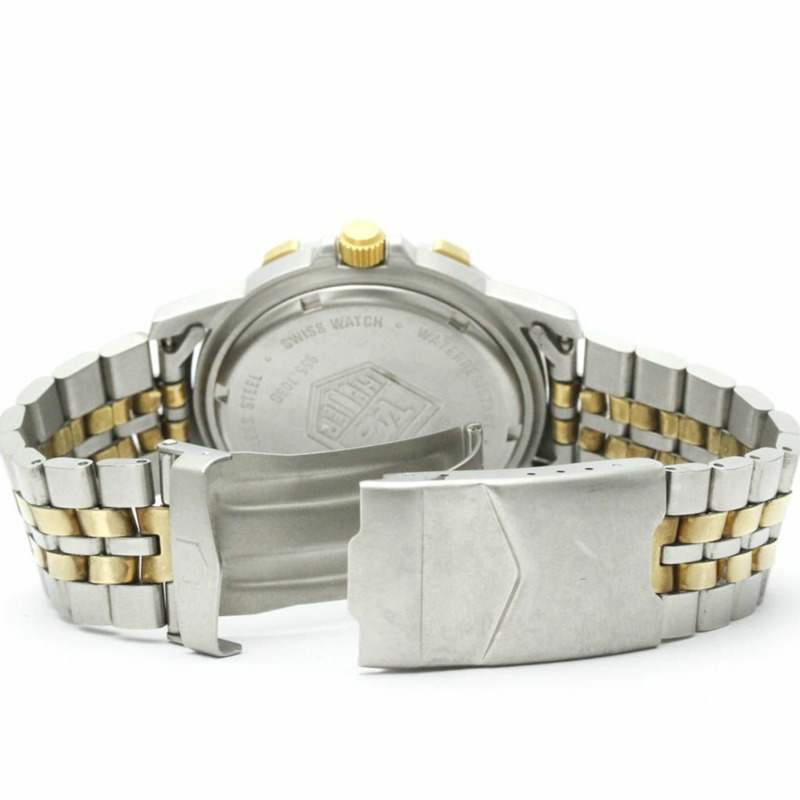 TAG HEUER 豪雅 1500 專業鍍金精鋼石英男錶 955.706G-4