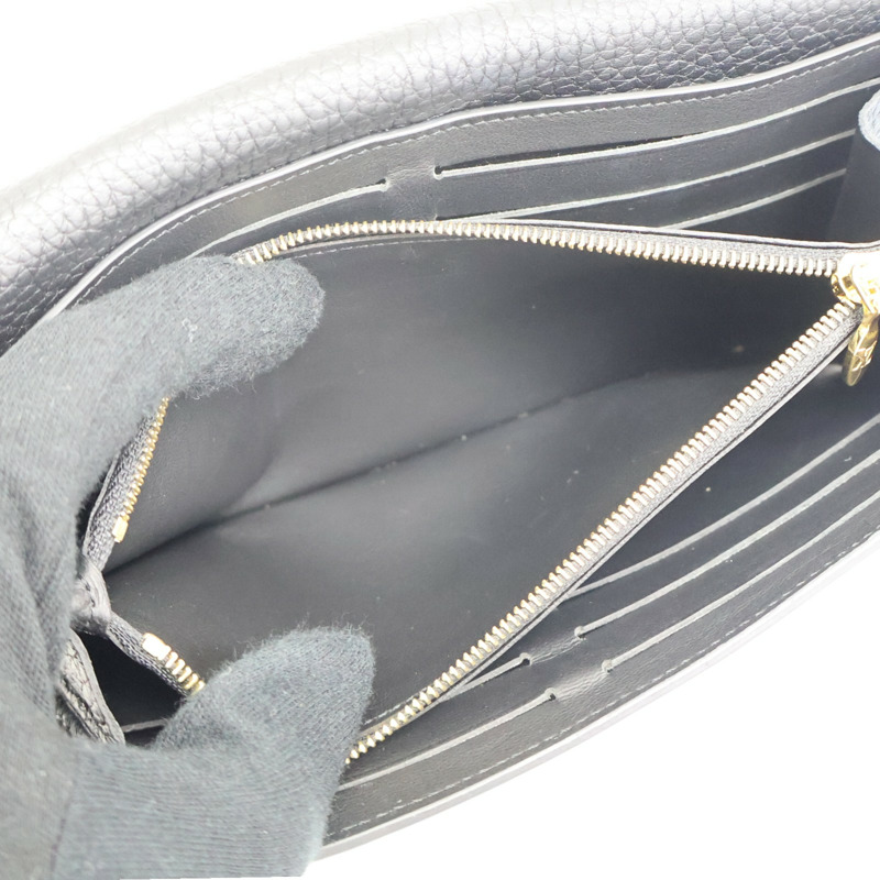 黑色牛皮 Capucines 扣式 長夾 M64551【LOUIS VUITTON LV 路易威登】 M64551-6