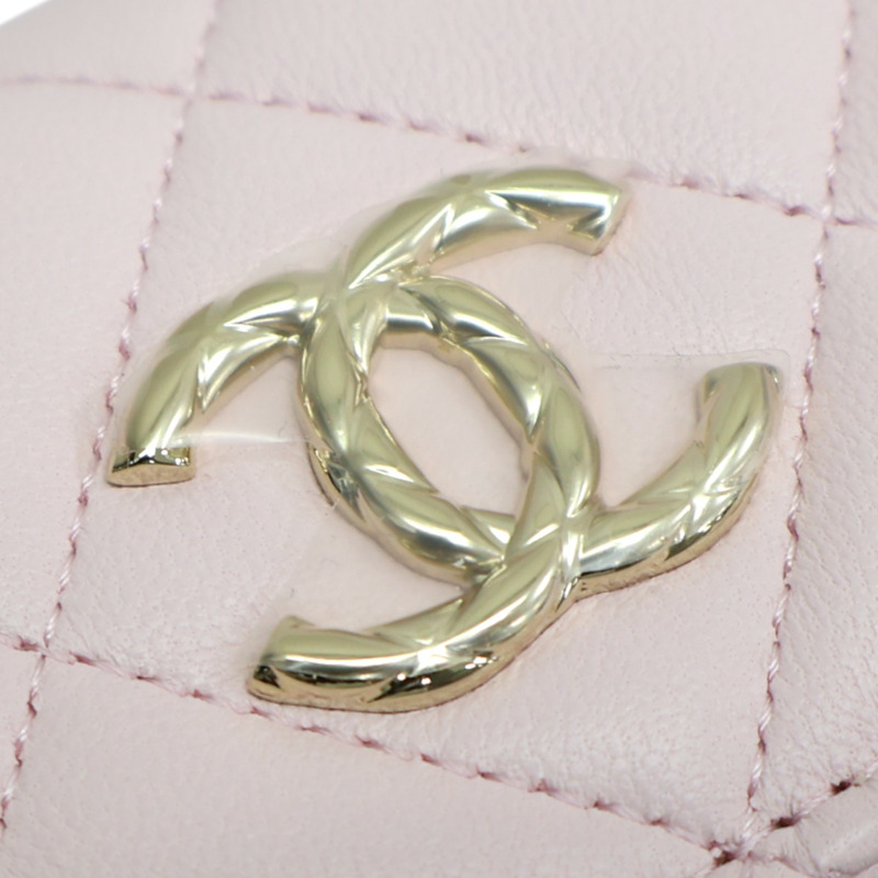 粉色羊皮 鍊帶 肩背包【CHANEL 香奈兒】-14