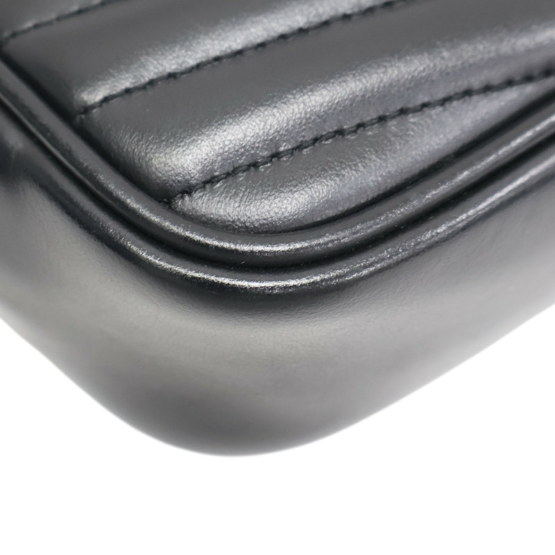 黑色牛皮 MINIBAG MONO 肩背包 748849【SAINT LAURENT YSL 聖羅蘭】 748849-12