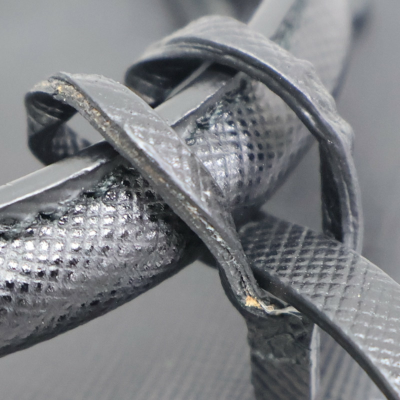 黑色牛皮 Saffiano Lux Mini 肩背包 BL0705【PRADA 普拉達】 BL0705-15