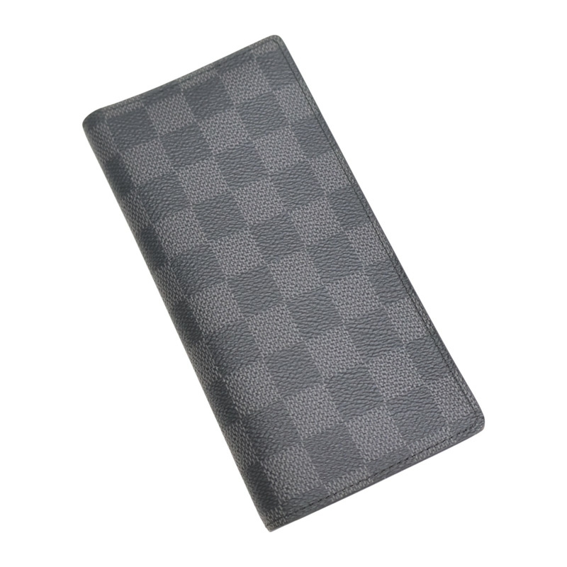 黑色 棋盤格帆布 Portefeuille Alexandre 兩折 長夾 N61063【LOUIS VUITTON LV 路易威登】 N61063-3