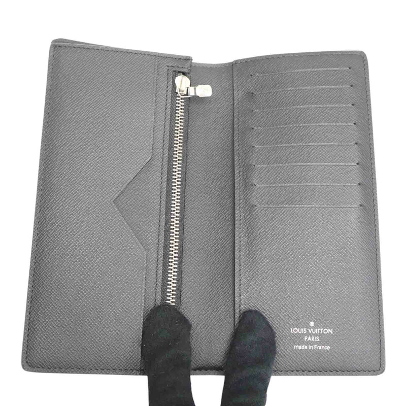 黑色 棋盤格帆布 Portefeuille Alexandre 兩折 長夾 N61063【LOUIS VUITTON LV 路易威登】 N61063-4