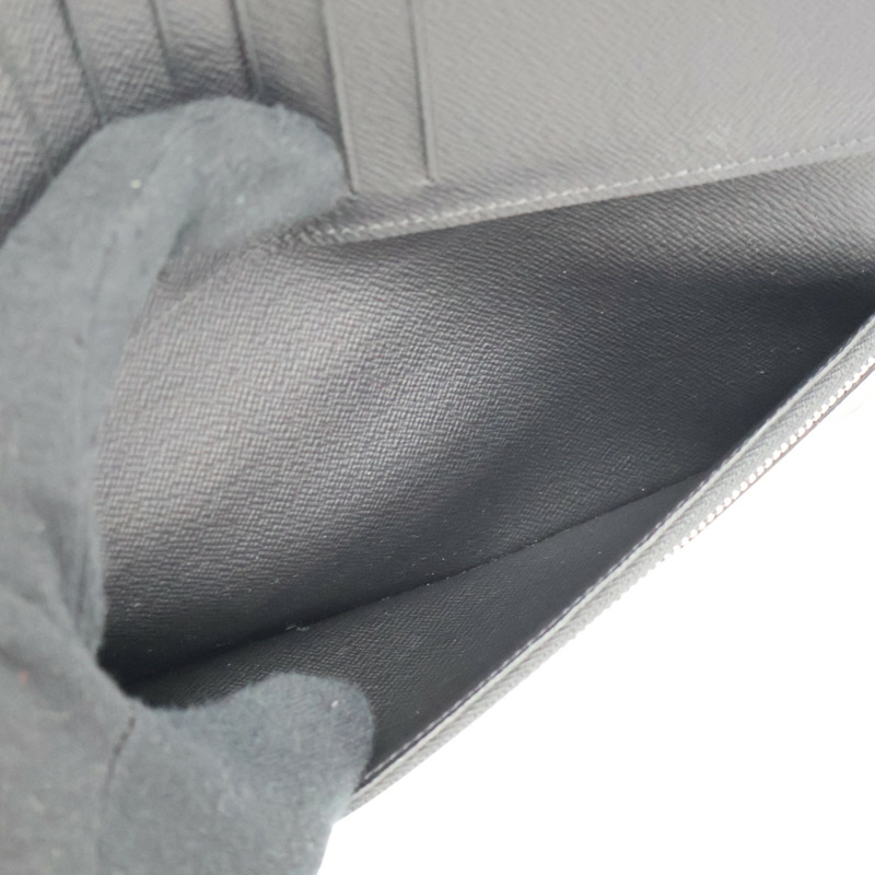 黑色 棋盤格帆布 Portefeuille Alexandre 兩折 長夾 N61063【LOUIS VUITTON LV 路易威登】 N61063-5