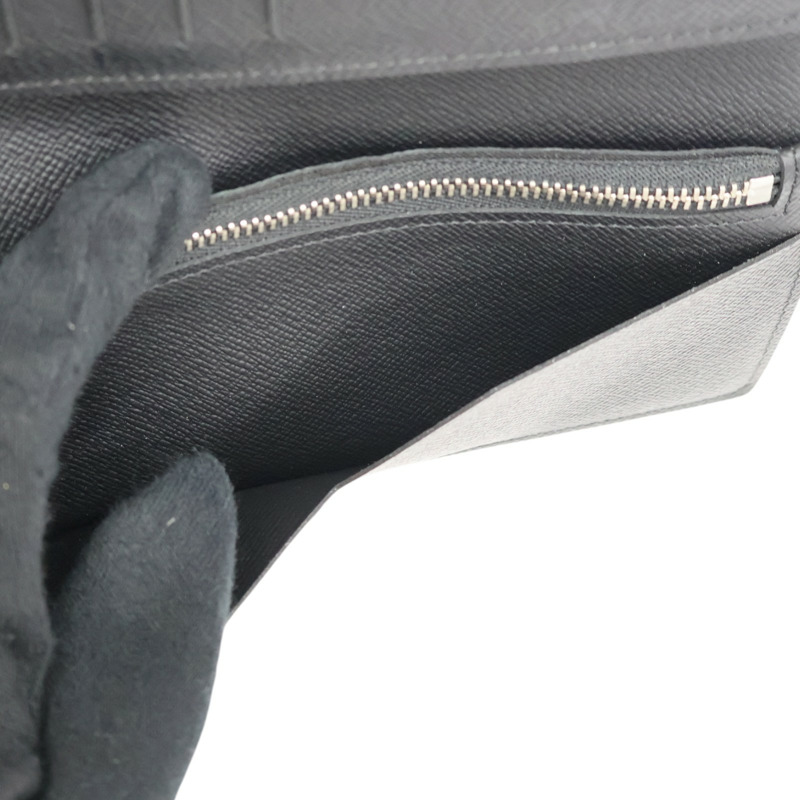 黑色 棋盤格帆布 Portefeuille Alexandre 兩折 長夾 N61063【LOUIS VUITTON LV 路易威登】 N61063-7