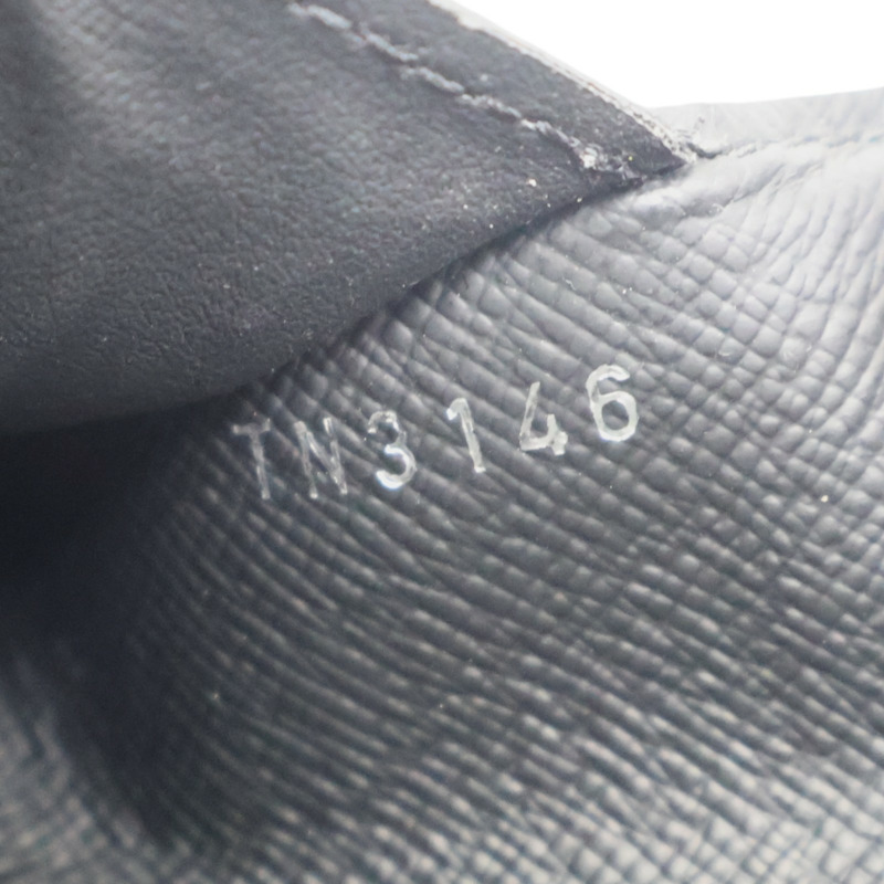 黑色 棋盤格帆布 Portefeuille Alexandre 兩折 長夾 N61063【LOUIS VUITTON LV 路易威登】 N61063-10