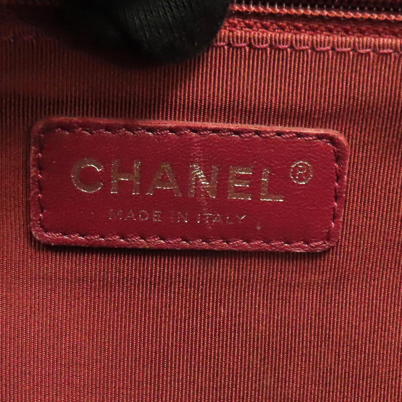 藍色 羊皮 黑色 牛皮 鍊帶肩背包 銀扣 無卡【CHANEL 香奈兒】 A93013-8