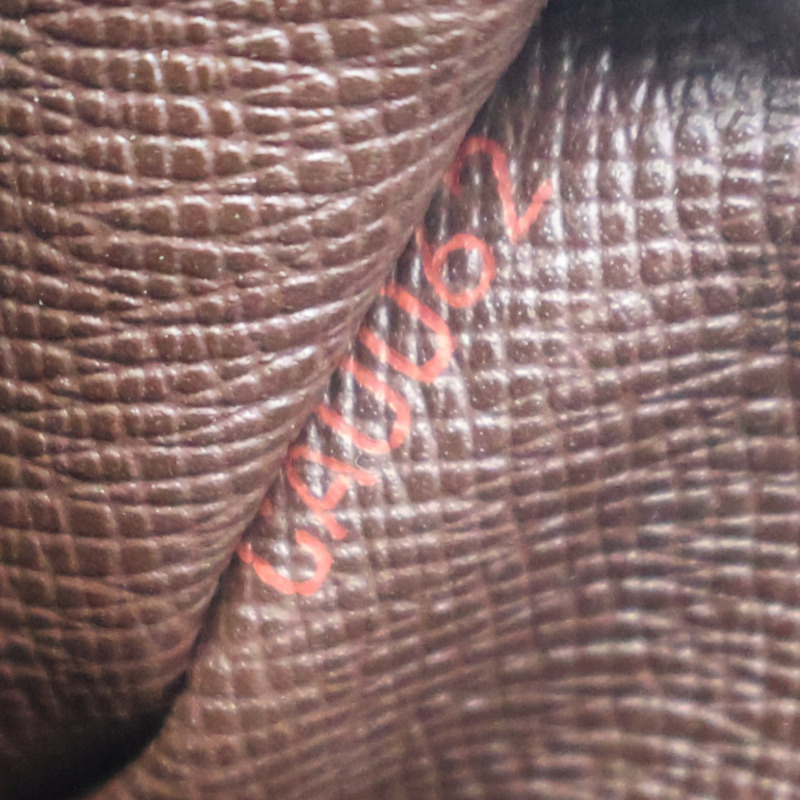 棕色 棋盤格帆布 Porte Monnaie Credit 扣式 長夾 N61725【LOUIS VUITTON LV 路易威登】 N61725-7