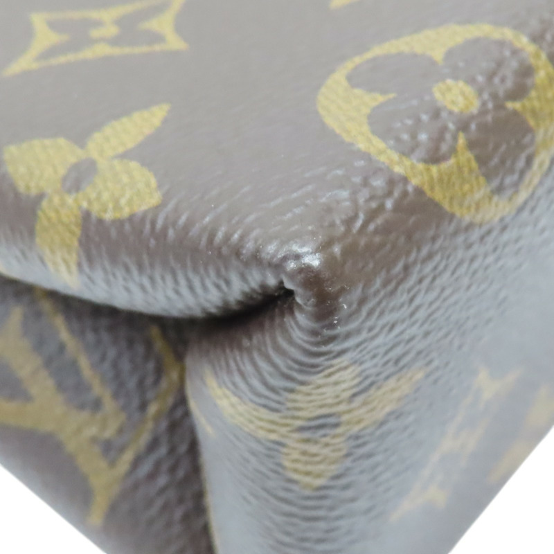 黑色/粉色 牛皮 原花帆布 Rocky BB 兩用包【LOUIS VUITTON LV 路易威登】 M44080-12