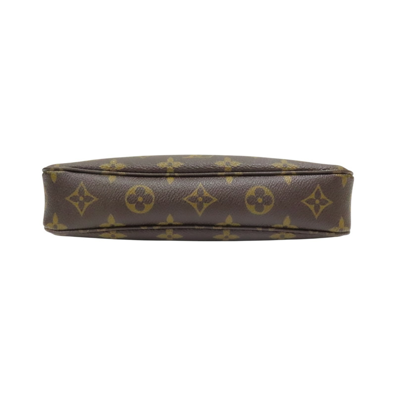 棕色 原花帆布  Pochette Accessoires 肩背包 M51980【LOUIS VUITTON LV 路易威登】 M51980-3