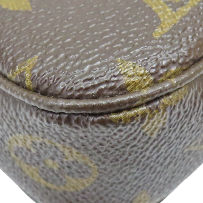 棕色 原花帆布  Pochette Accessoires 肩背包 M51980【LOUIS VUITTON LV 路易威登】 M51980-13