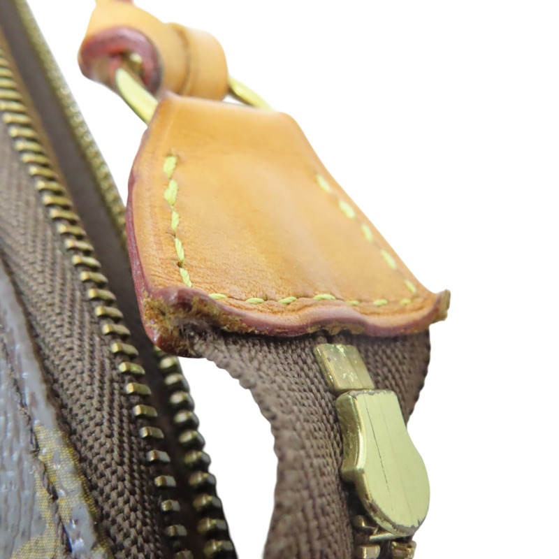 棕色 原花帆布  Pochette Accessoires 肩背包 M51980【LOUIS VUITTON LV 路易威登】 M51980-16