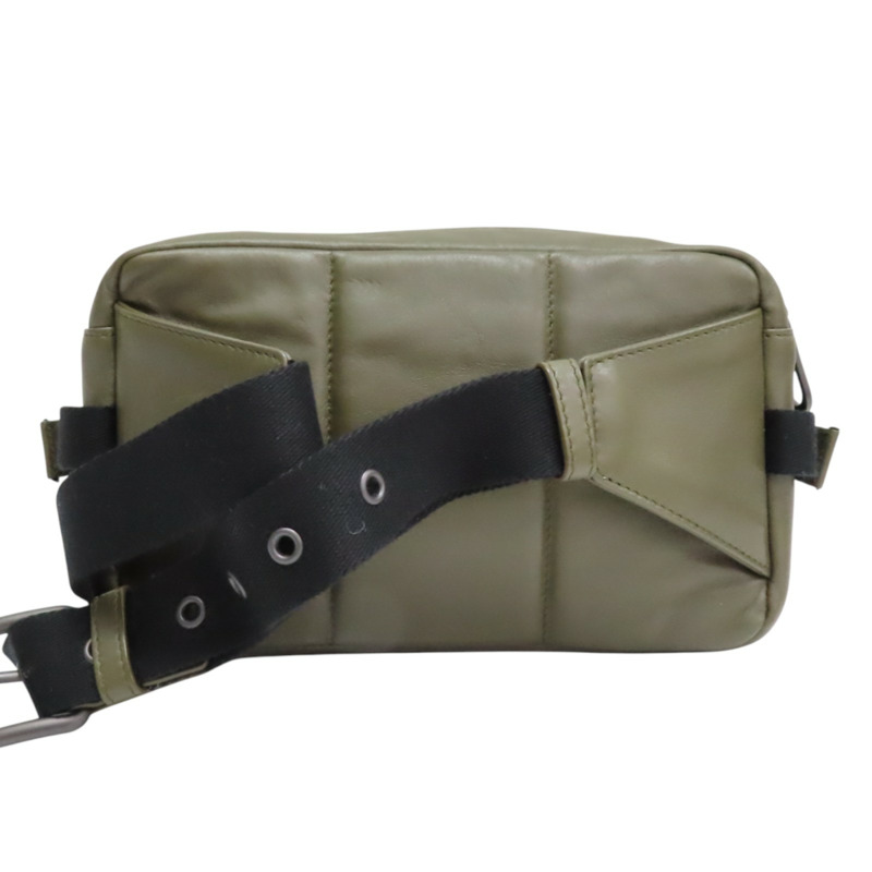 綠色 牛皮 腰包【BOTTEGA VENETA BV 寶緹嘉】-1