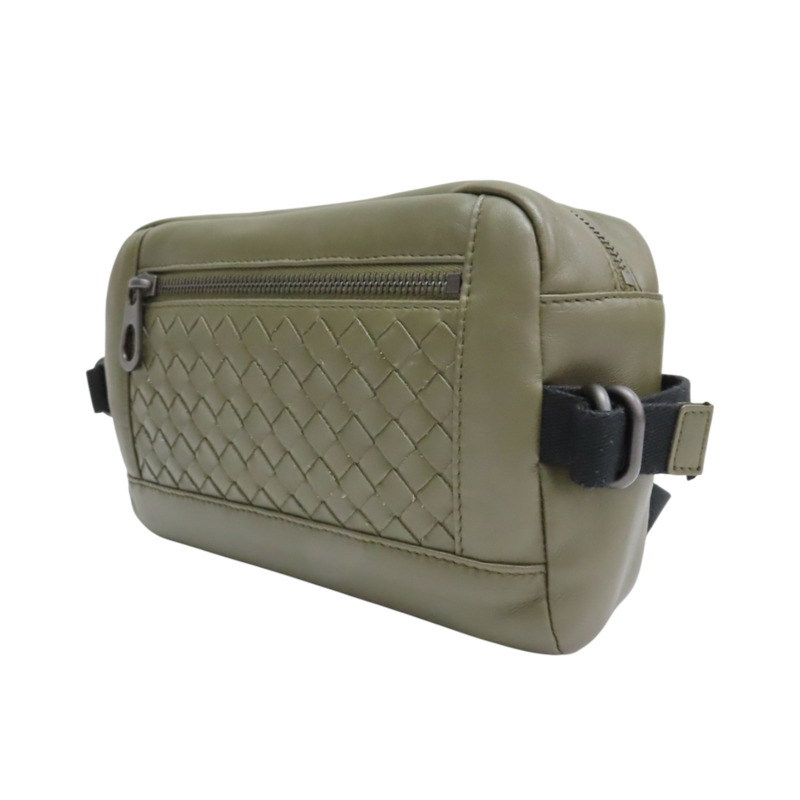 綠色 牛皮 腰包【BOTTEGA VENETA BV 寶緹嘉】-2