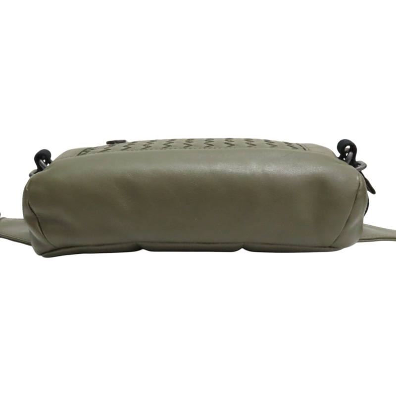 綠色 牛皮 腰包【BOTTEGA VENETA BV 寶緹嘉】-3