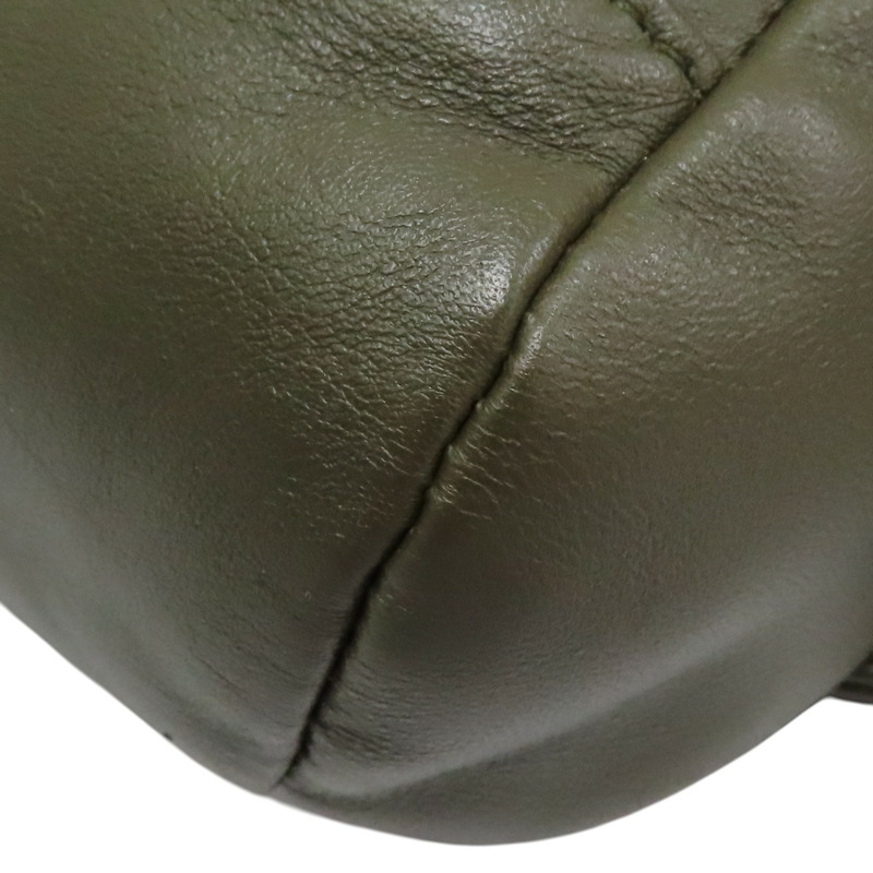 綠色 牛皮 腰包【BOTTEGA VENETA BV 寶緹嘉】-12