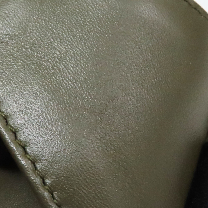 綠色 牛皮 腰包【BOTTEGA VENETA BV 寶緹嘉】-16