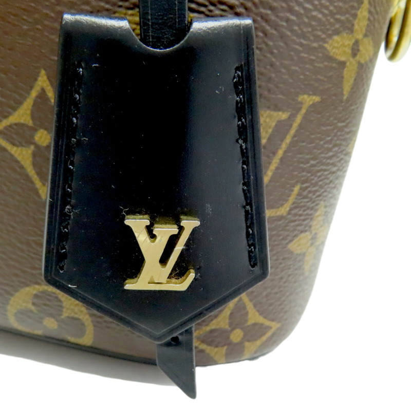 棕色 原花帆布 Vanity PM 兩用包【LOUIS VUITTON LV 路易威登】 M45165-6