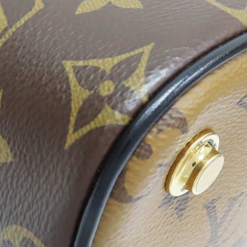 棕色 原花帆布 Vanity PM 兩用包【LOUIS VUITTON LV 路易威登】 M45165-10