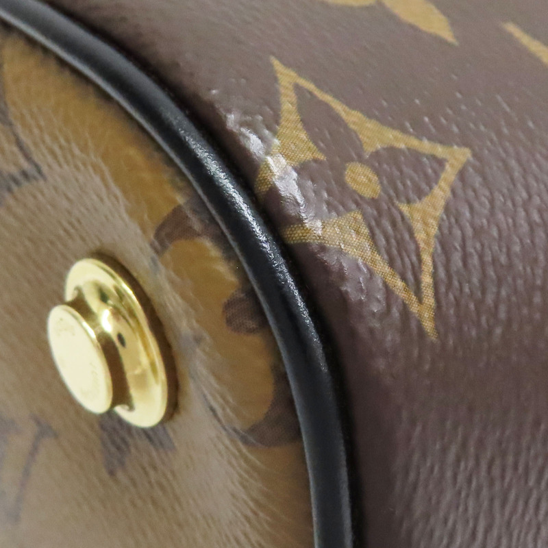 棕色 原花帆布 Vanity PM 兩用包【LOUIS VUITTON LV 路易威登】 M45165-11