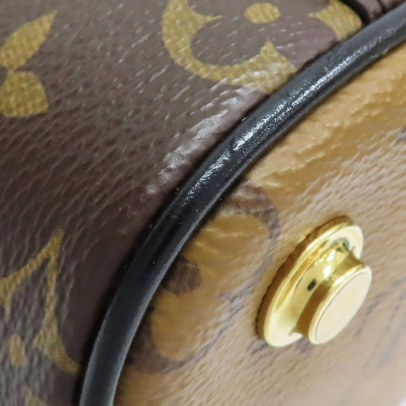 棕色 原花帆布 Vanity PM 兩用包【LOUIS VUITTON LV 路易威登】 M45165-12