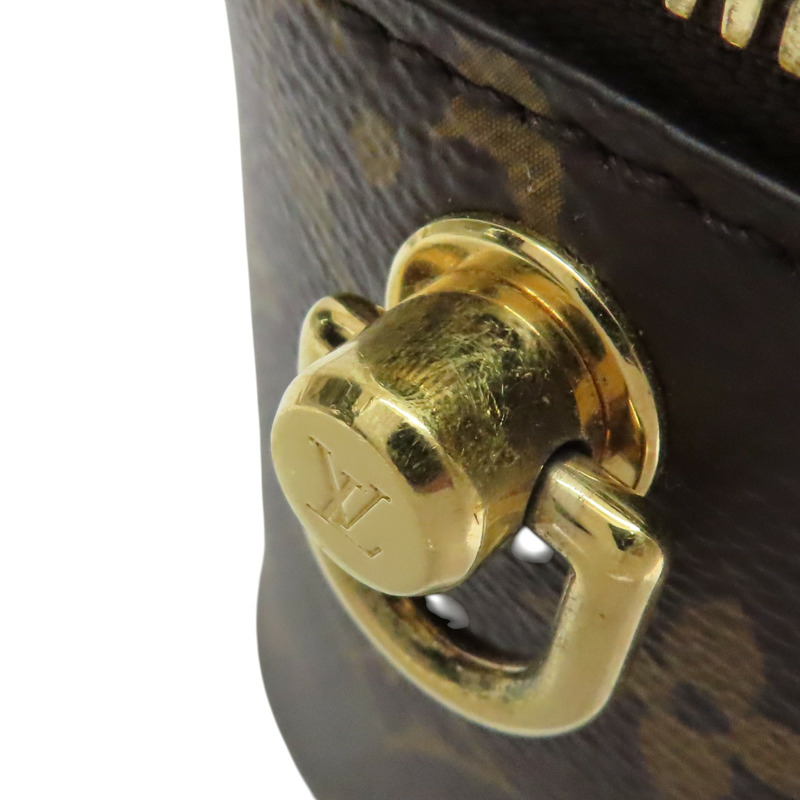 棕色 原花帆布 Vanity PM 兩用包【LOUIS VUITTON LV 路易威登】 M45165-15