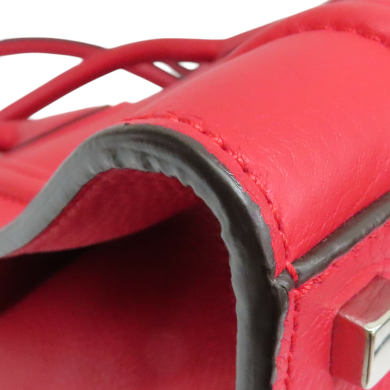 紅色 牛皮 Luggage Phantom 手提包【CELINE 賽琳】-13