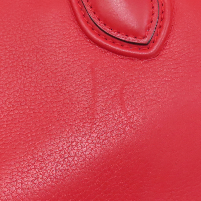 紅色 牛皮 Luggage Phantom 手提包【CELINE 賽琳】-15