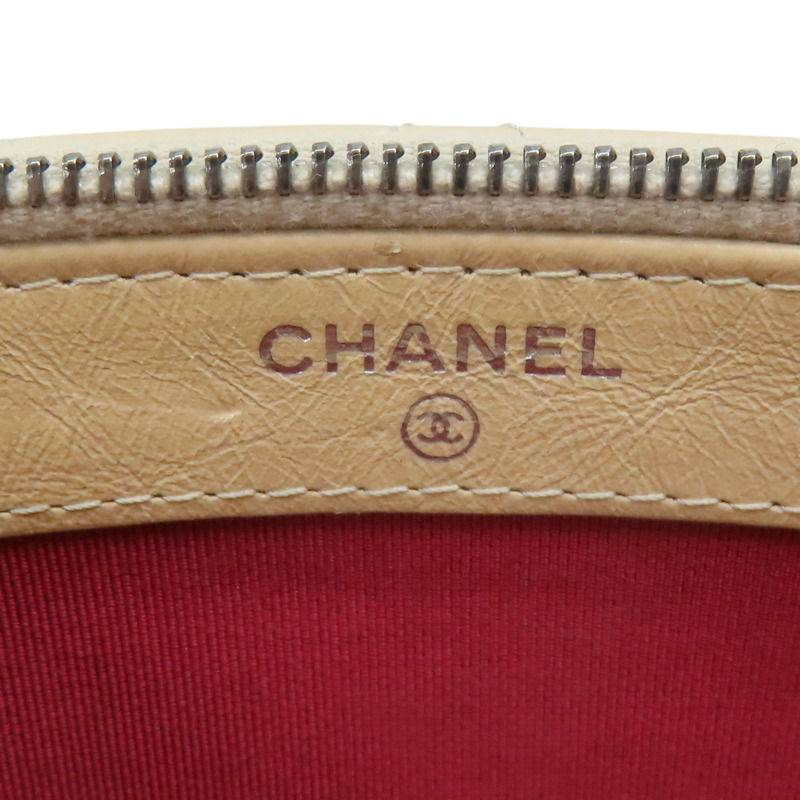 米白/黑色 牛皮 Small Gabrielle Clutch 流浪包 肩背包 (無卡)【CHANEL 香奈兒】-7