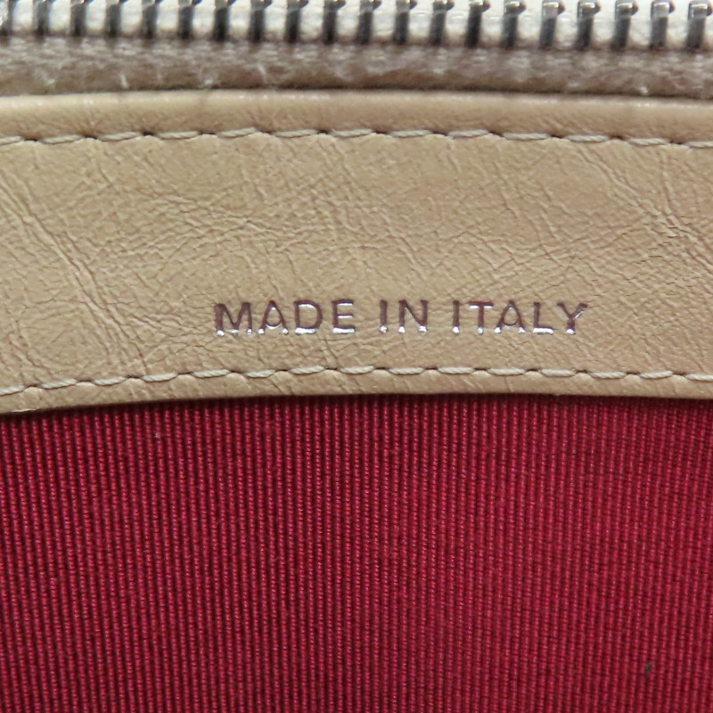 米白/黑色 牛皮 Small Gabrielle Clutch 流浪包 肩背包 (無卡)【CHANEL 香奈兒】-8